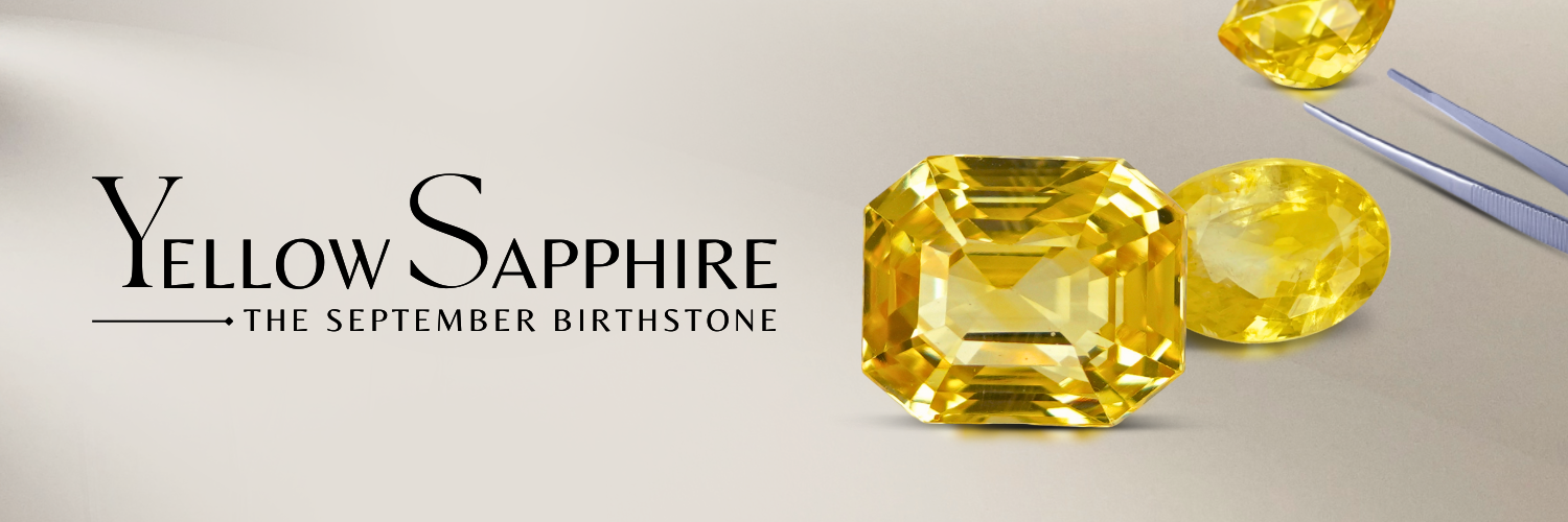 YELLOW SAPPHIRE - THE SEPTEMBER BIRTHSTONE